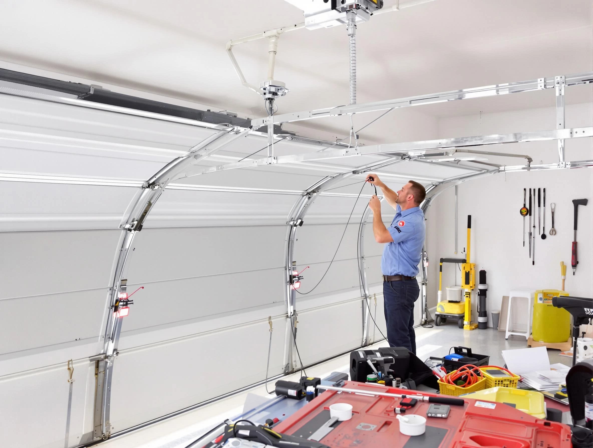 Garage door cable repair service by Manalapan Garage Door Repair in Manalapan