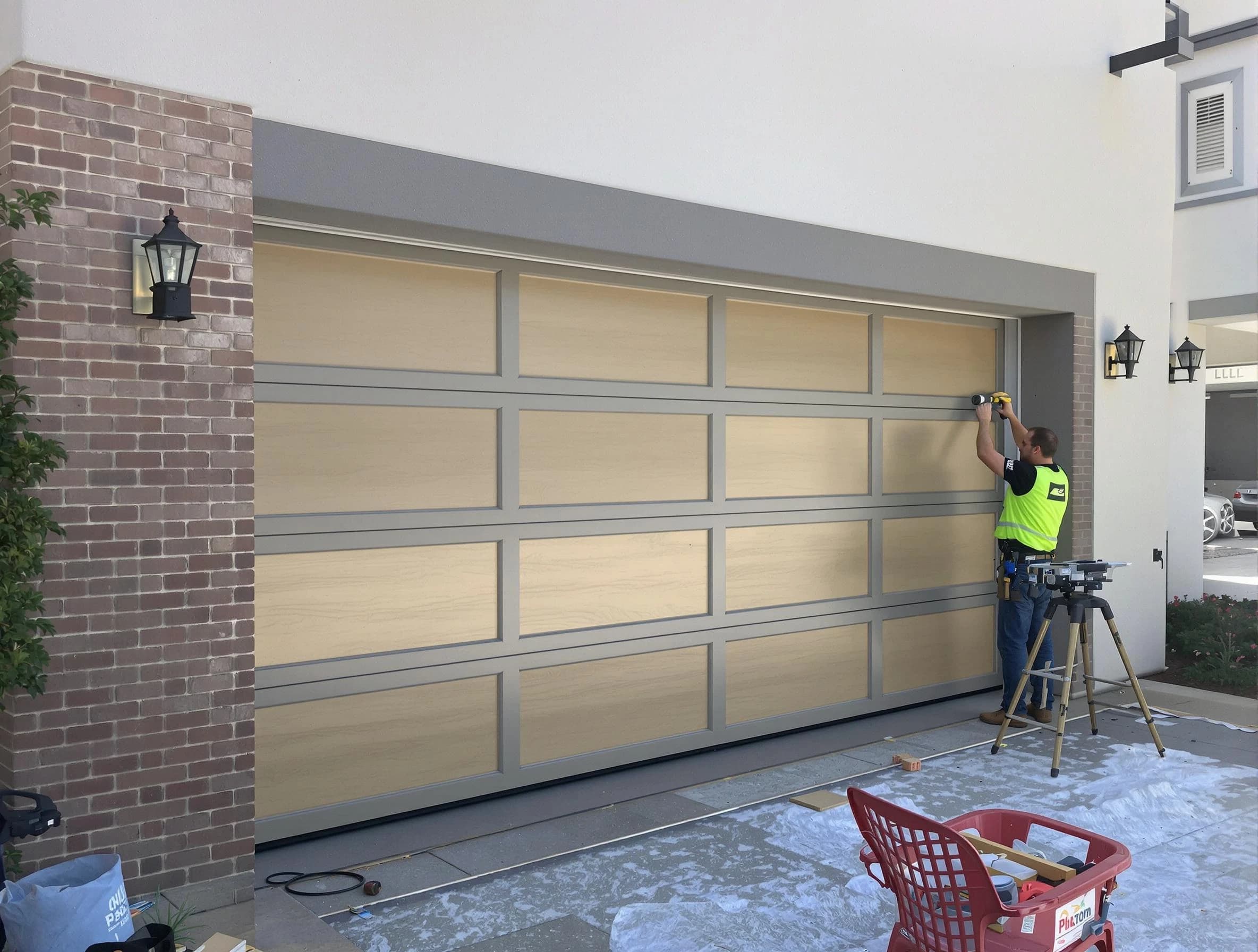 Garage door replacement service by Manalapan Garage Door Repair in Manalapan