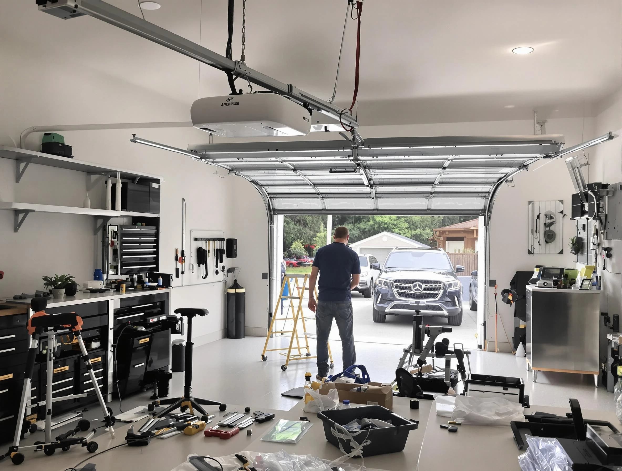 Garage door opener installation by Manalapan Garage Door Repair in Manalapan