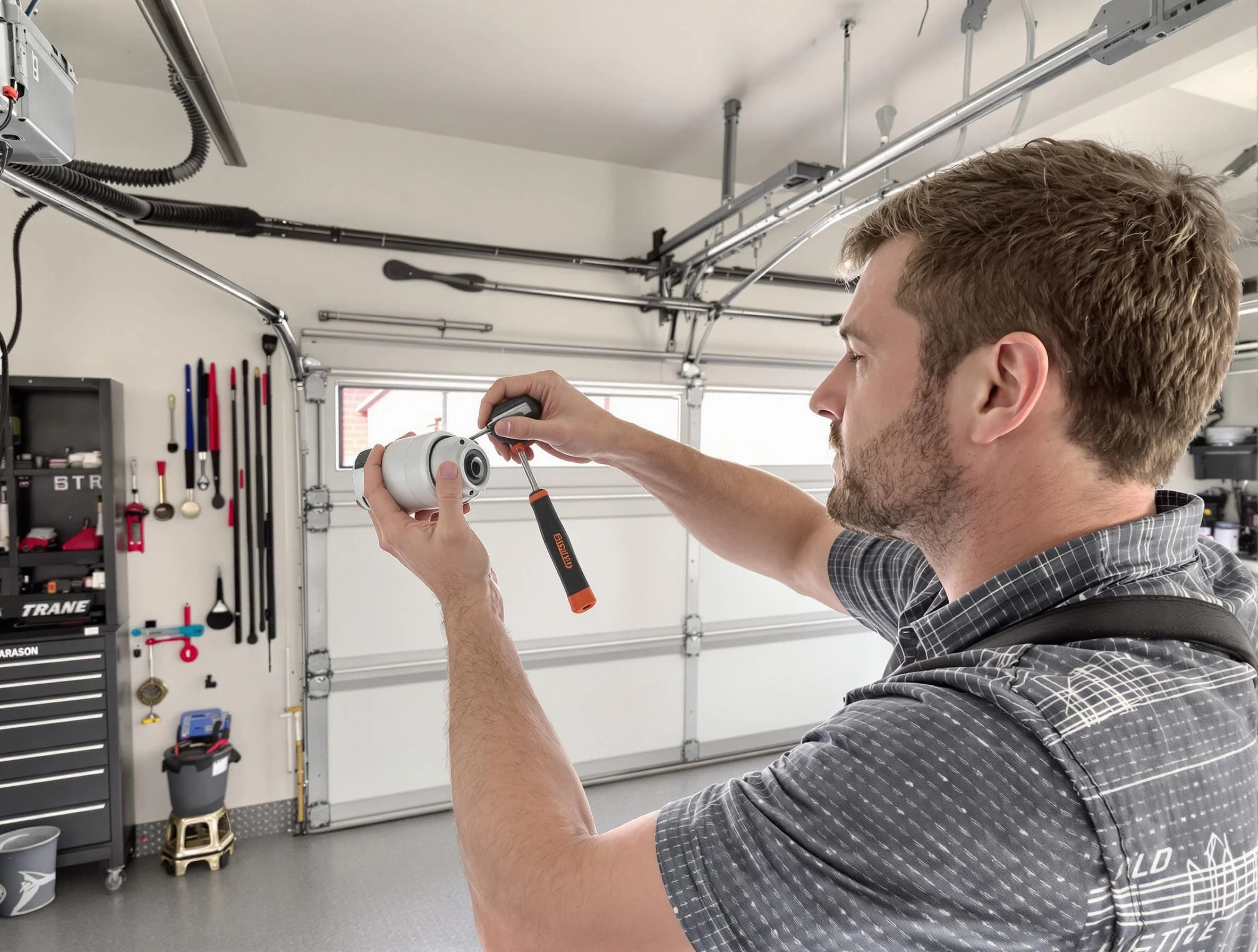 Garage door opener repair service by Manalapan Garage Door Repair in Manalapan