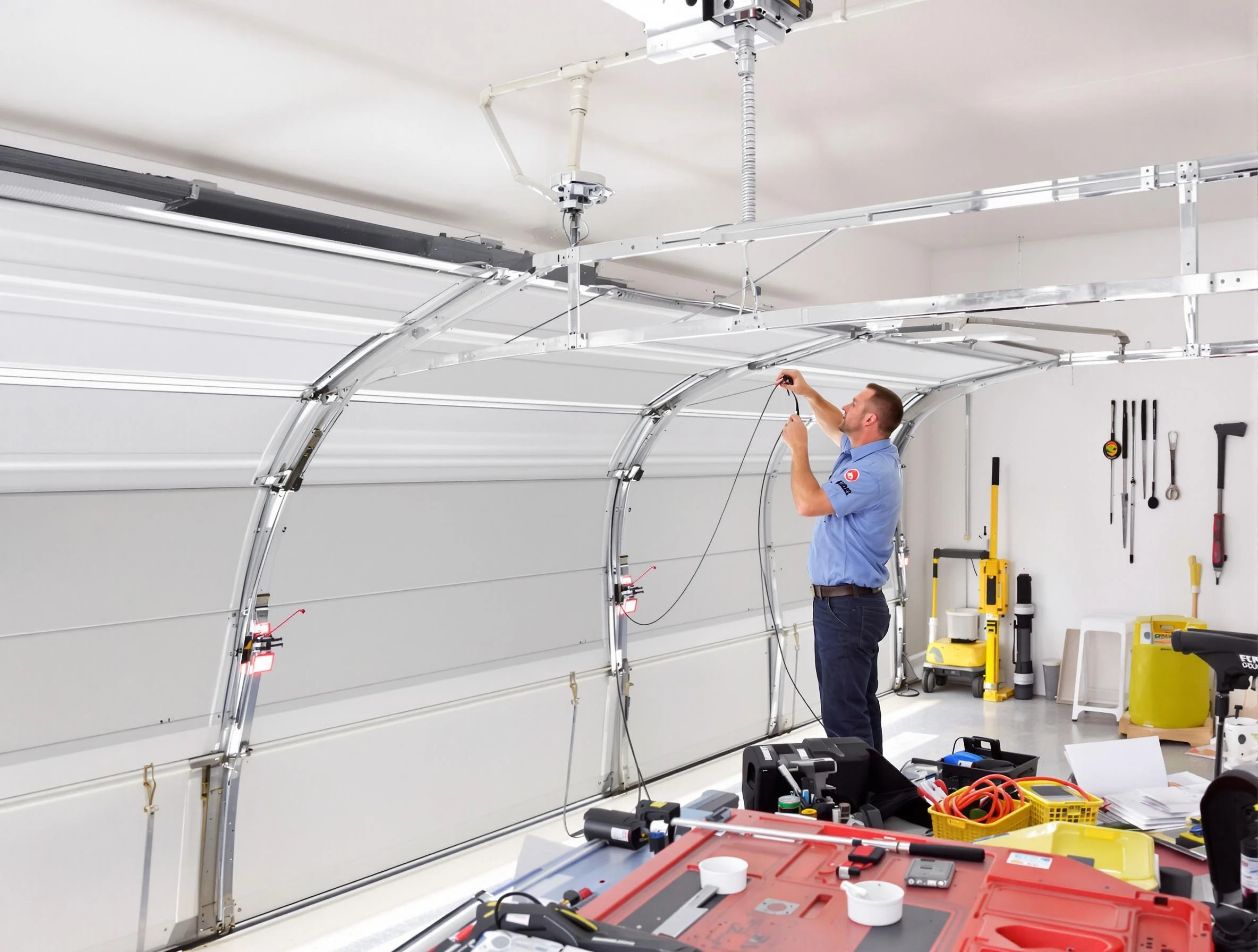 Garage door cable repair service by Manalapan Garage Door Repair in Manalapan